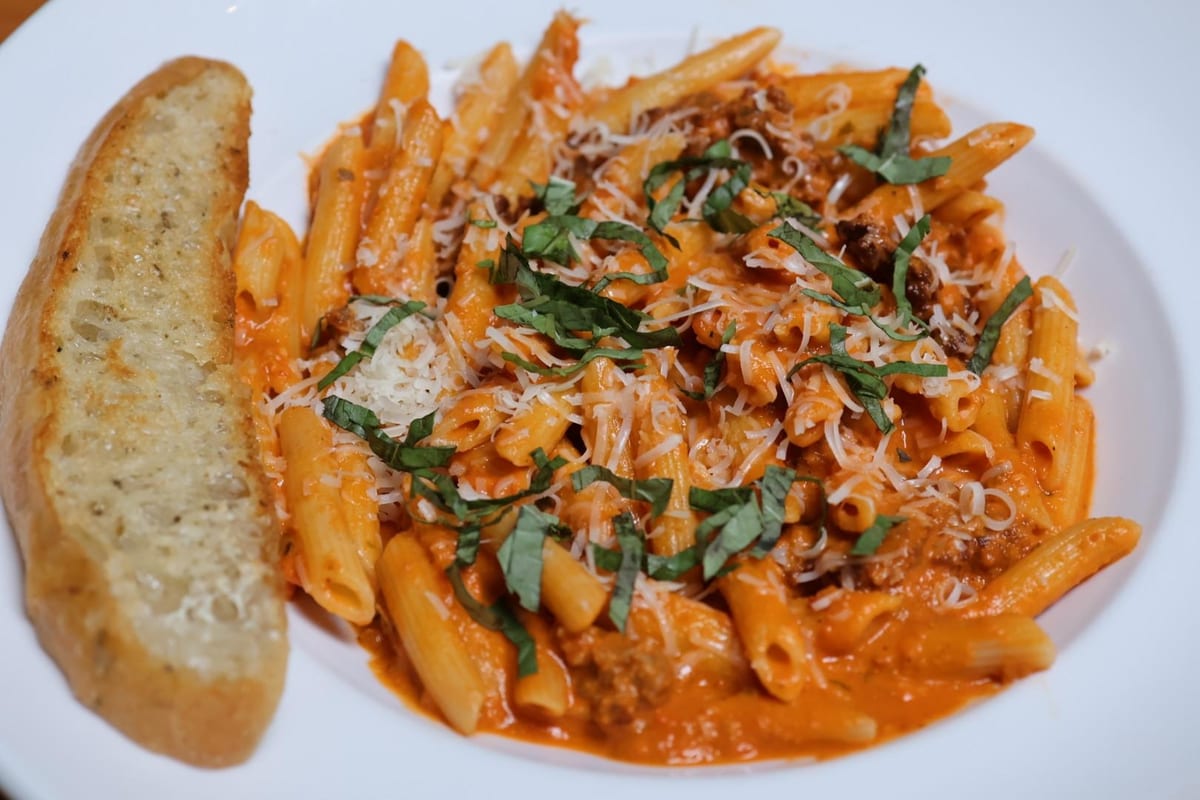 Calabrian Vodka Penne
