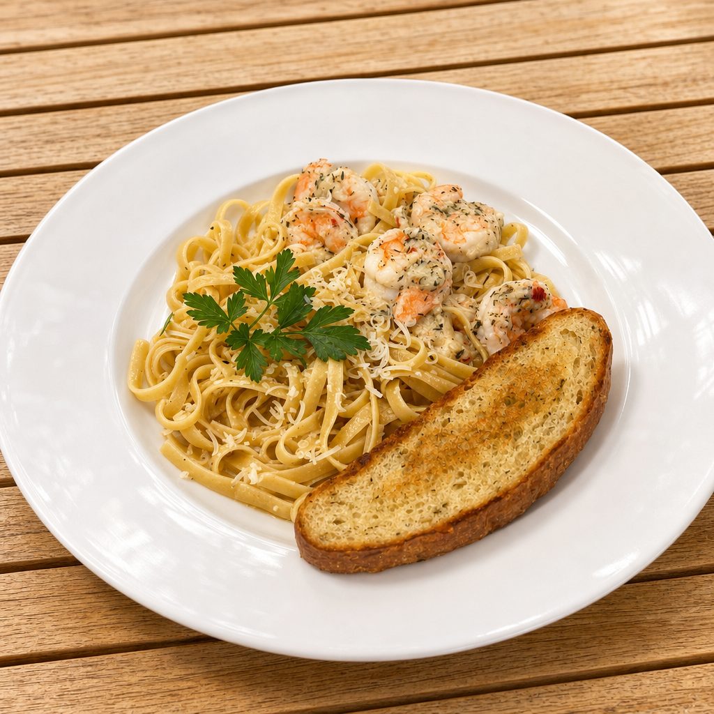 Shrimp Scampi.