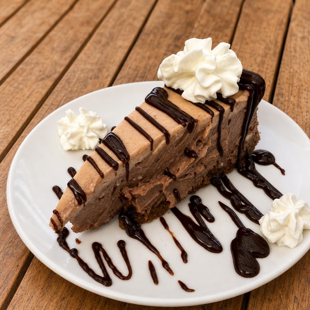 Christina's Chocolate Cheesecake.