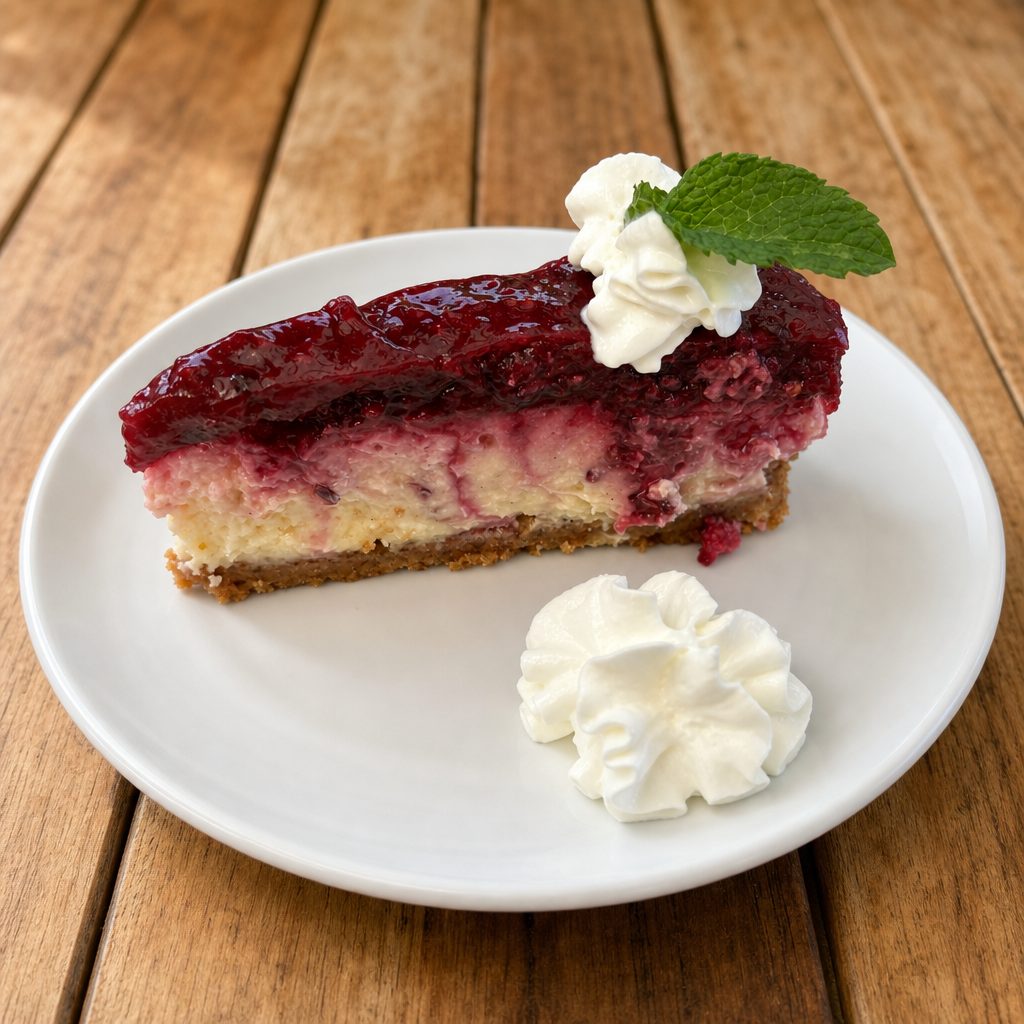 Blackberry Cheesecake.