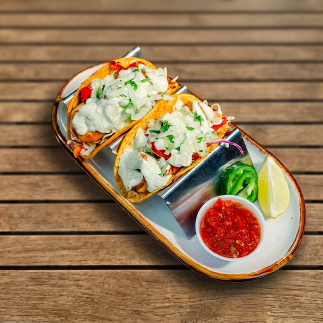 Mahi Mahi Tacos.