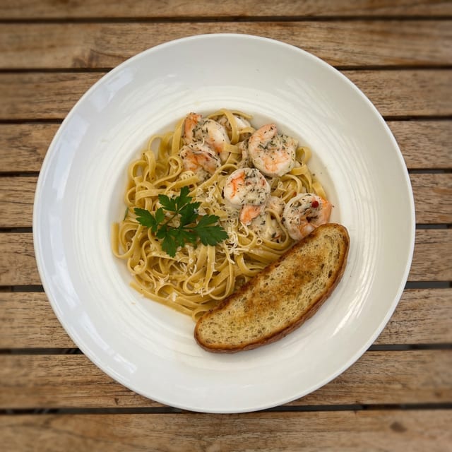 Shrimp Scampi.