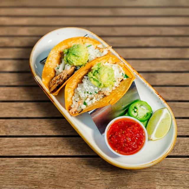 Chicken Tacos.