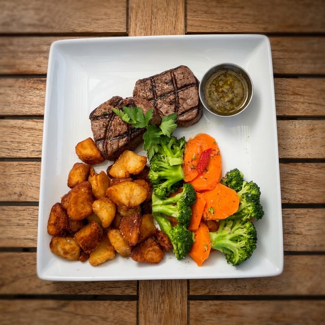 Filet Mignon Medallions.