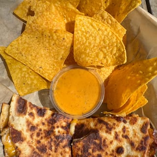 Chicken Quesadilla & Chips