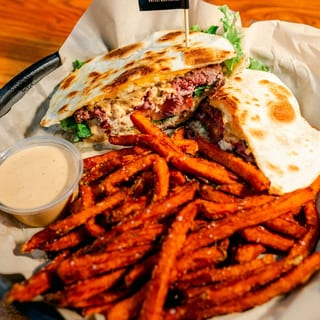 Quesadilla burger